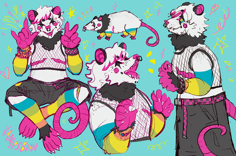 $75, character belongs to @clown_poss